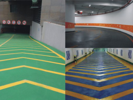 停車場(chǎng)防滑坡道地坪